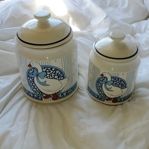 Vintage 1979 1980 B & D goose canister